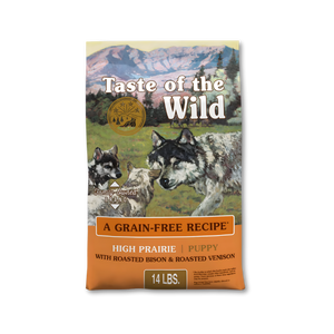 Taste of the Wild High Prairie Puppy Recipe with Roasted Bison and Roasted Venison