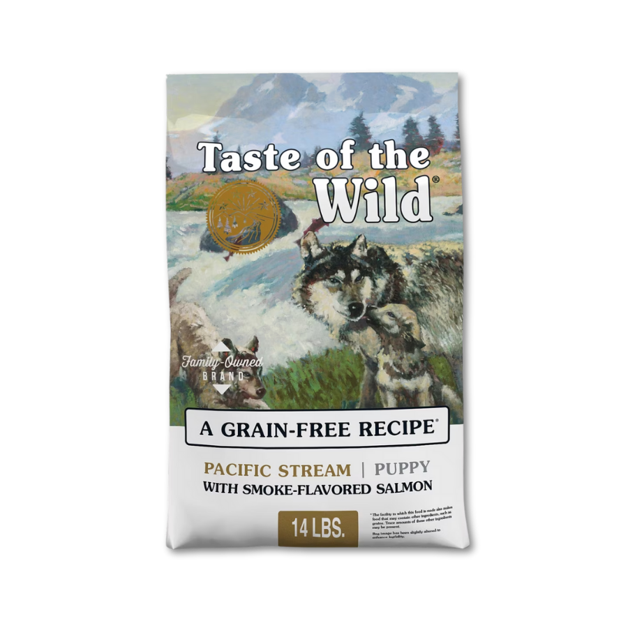 Taste of the Wild Pacific Stream Puppy Recipe with Smoked Salmon