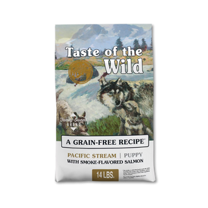 Taste of the Wild Pacific Stream Puppy Recipe with Smoked Salmon