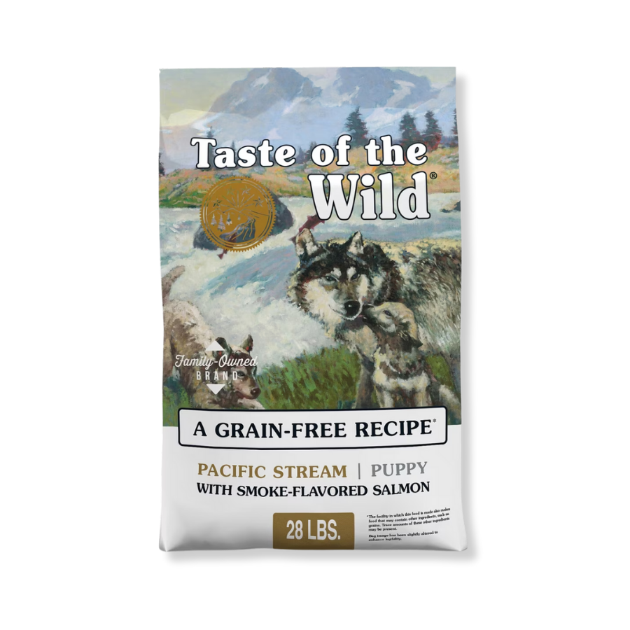 Taste of the Wild Pacific Stream Puppy Recipe with Smoked Salmon
