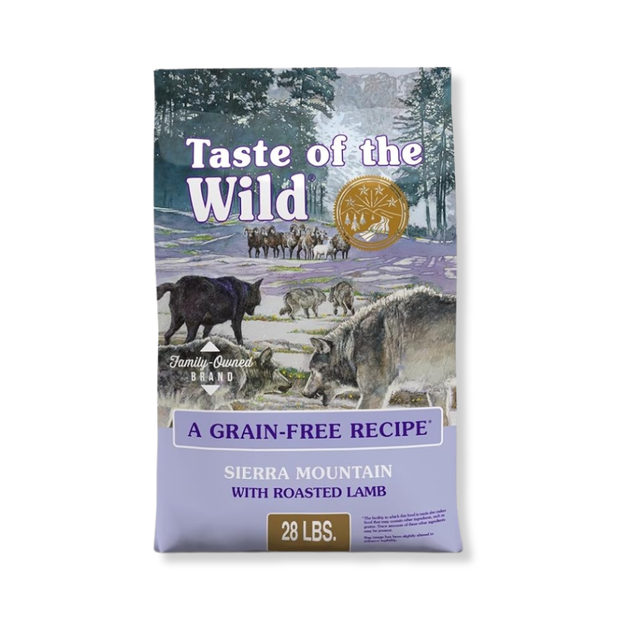 Taste of the Wild Sierra Mountain Canine Recipe with Roasted Lamb
