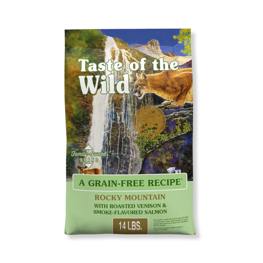 Taste of the Wild Rocky Mountain Feline Recipe with Roasted Venison and Smoked Salmon