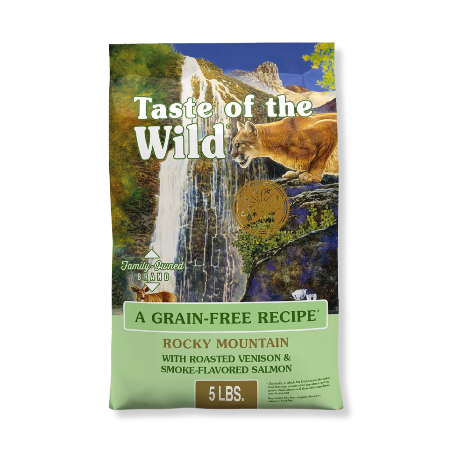 Taste of the Wild Rocky Mountain Feline Recipe with Roasted Venison and Smoked Salmon
