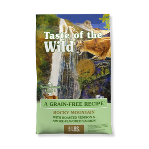Taste of the Wild Rocky Mountain Feline Recipe with Roasted Venison and Smoked Salmon