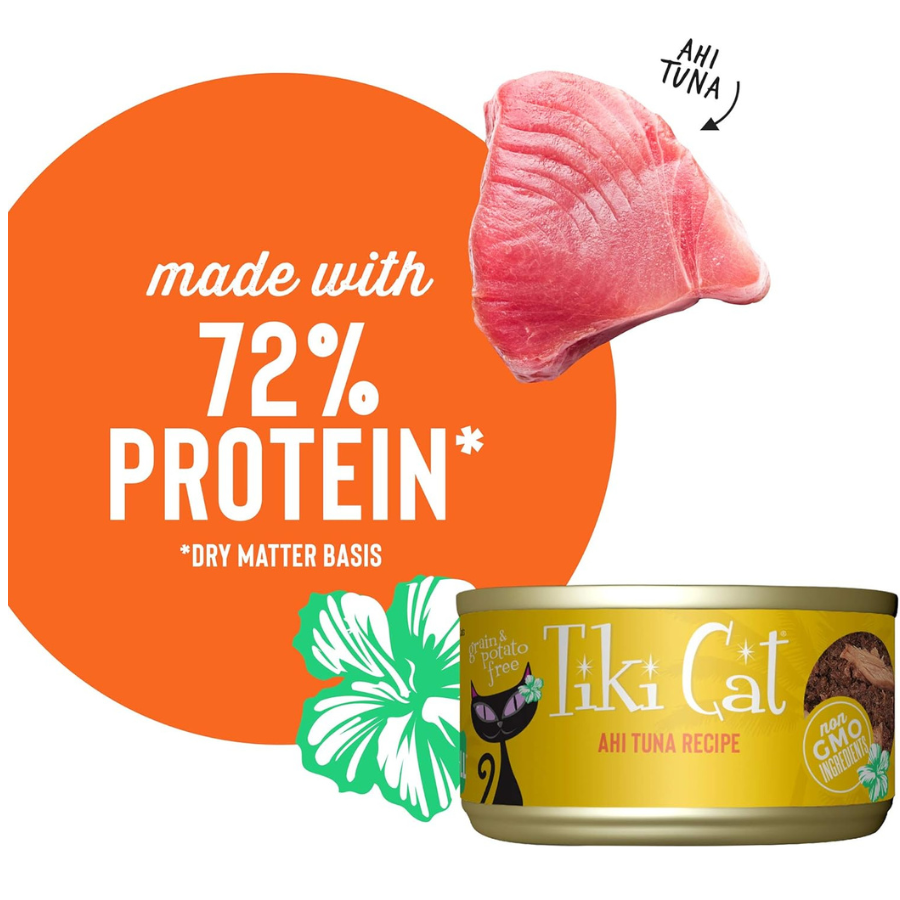 TikiCat Hawaiian Grill Grain-Free Ahi Tuna - 6 oz
