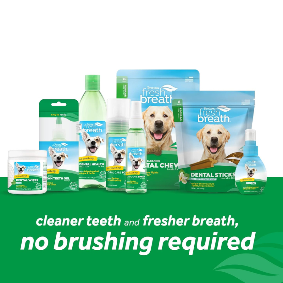 TropiClean Fresh Breath Brushing Gel - 2 oz