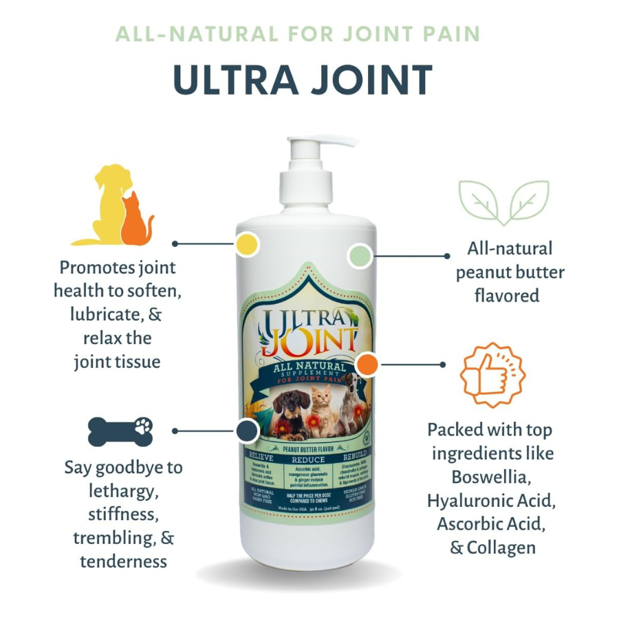 Ultra Joint Natural Dog Joint Pain Supplement