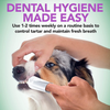 Vet's Best Dental Relief Finger Wipes - 50 Count