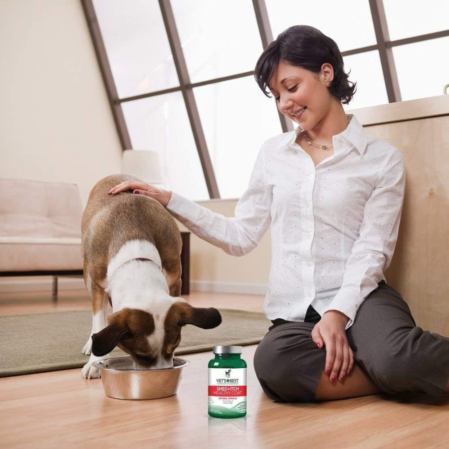 Vet's Best Healthy Coat Shed and Itch Supplement - 50 Tablets