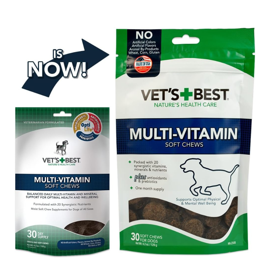 Vet's Best Multi-Vitamins Soft Chews for Dogs - 30 Chews