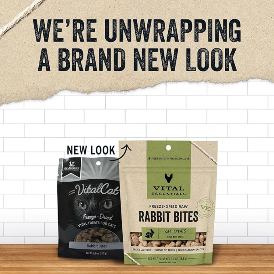 Vital Essentials Rabbit Bites for Cats