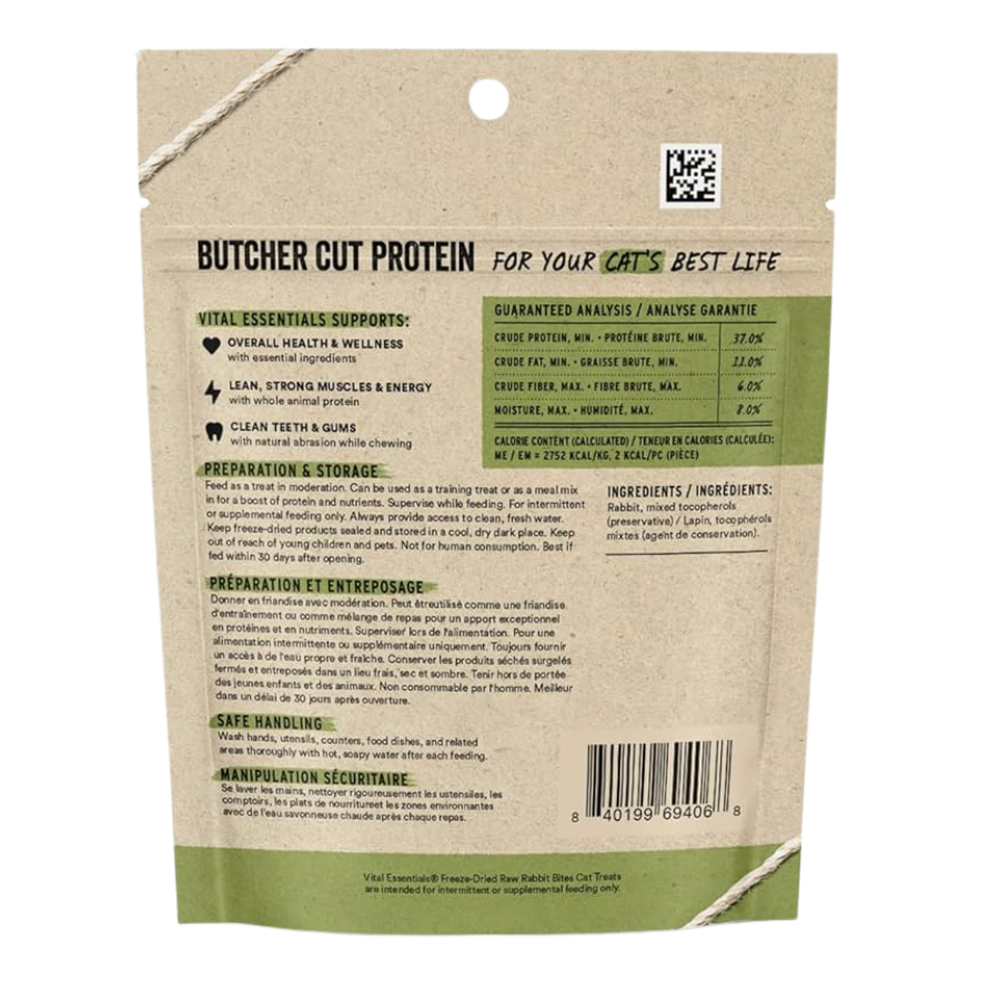 Vital Essentials Rabbit Bites for Cats