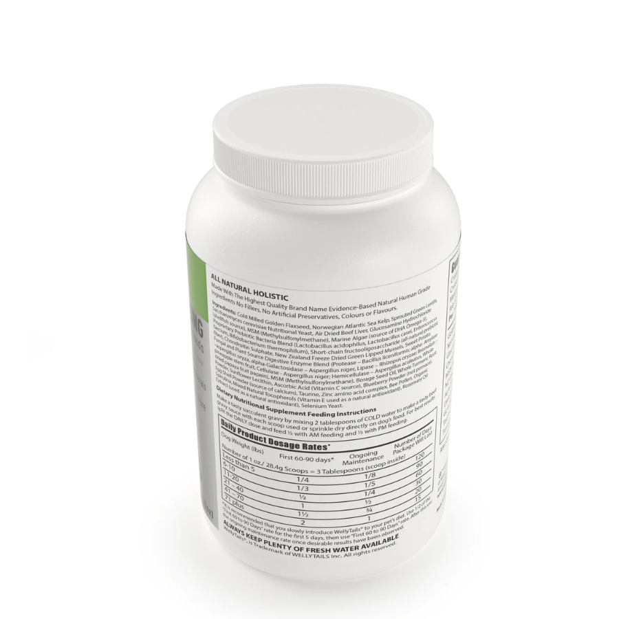 Welly Tails Daily Joint and Wellbeing Supplement - 852 g