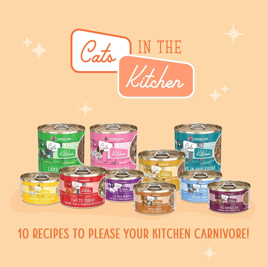 Weruva Cats in the Kitchen Variety Pack - 3.2 oz (12 Pack)