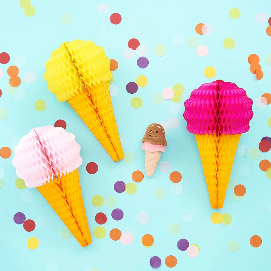 ZippyPaws NomNomz Squeaker Toy Ice Cream
