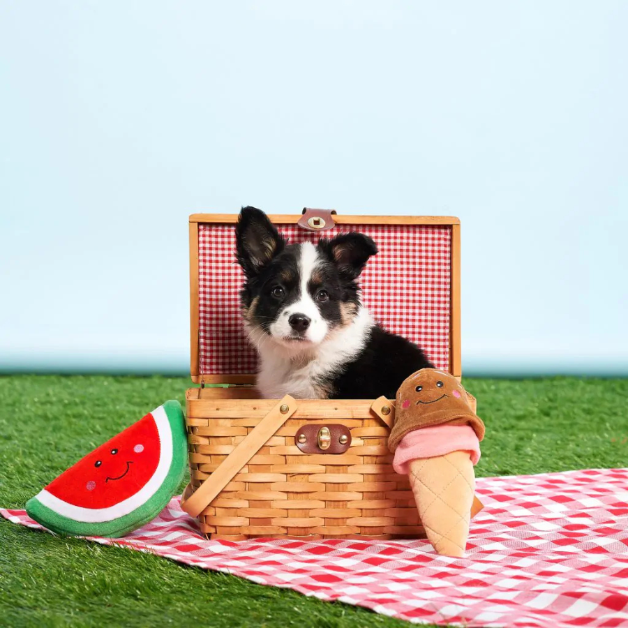 ZippyPaws NomNomz Squeaker Toy Ice Cream