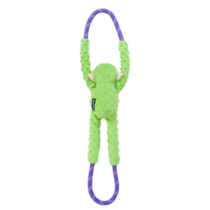ZippyPaws RopeTugz Monkey - Green