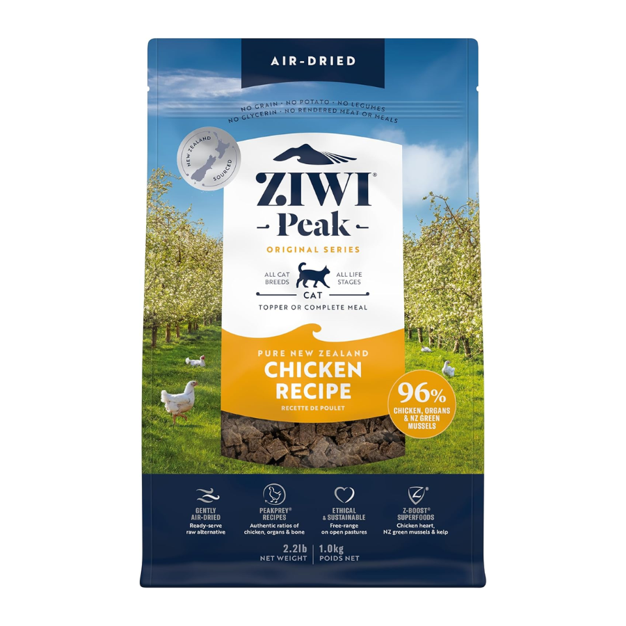 Ziwi Peak Air Dried Chicken Recipe for Cats - 2.2 lbs