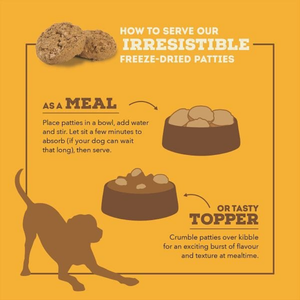 Acana Freeze-Dried Chicken Patties for Dogs - 14 oz
