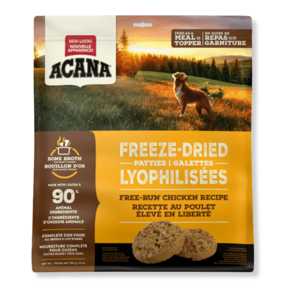Acana Freeze-Dried Chicken Patties for Dogs - 14 oz