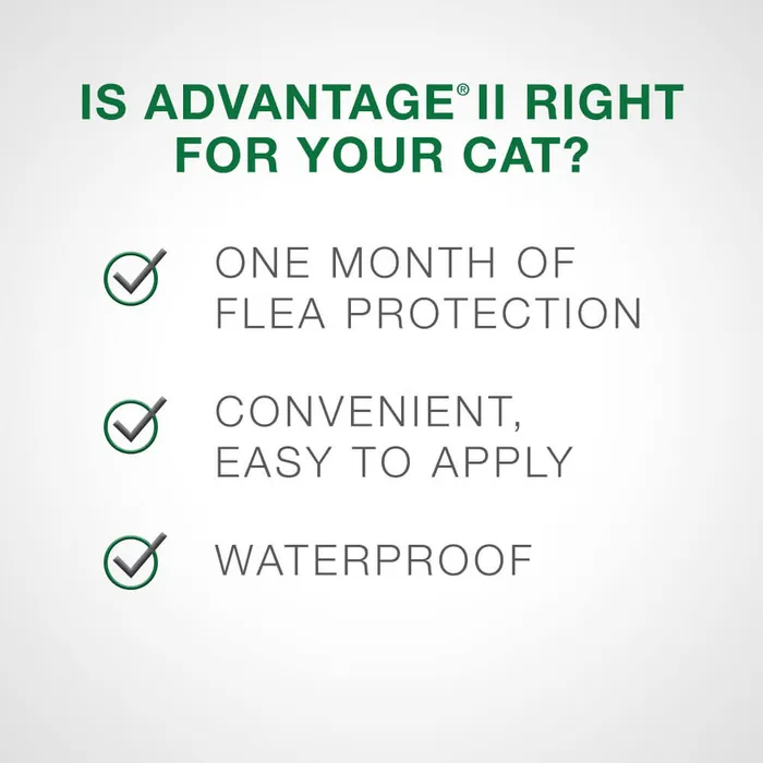 Elanco Advantage II Flea Treatment for Kittens - Under 2.3 kg