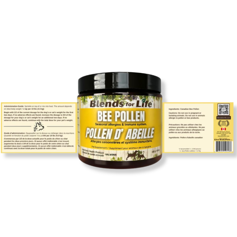 Blends for Life Bee Pollen for Cats and Dogs - 3.9 oz