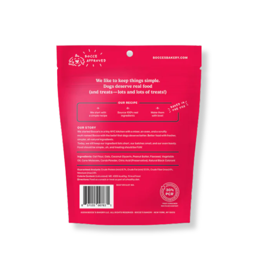 Bocce's Bakery Soft and Chewy Lumps of Coal - 6 oz