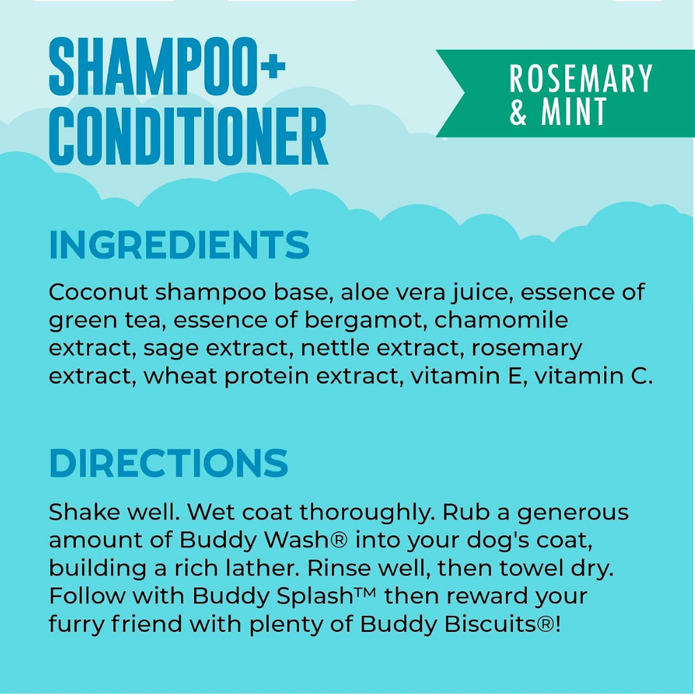 Buddy Wash Rosemary and Mint - 16 oz