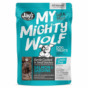 Jay's My Mighty Wolf Salmon and Sardine Dog Treats