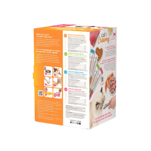 Catit Creamy Assorted Gift Box - 50 Pack with Spoon