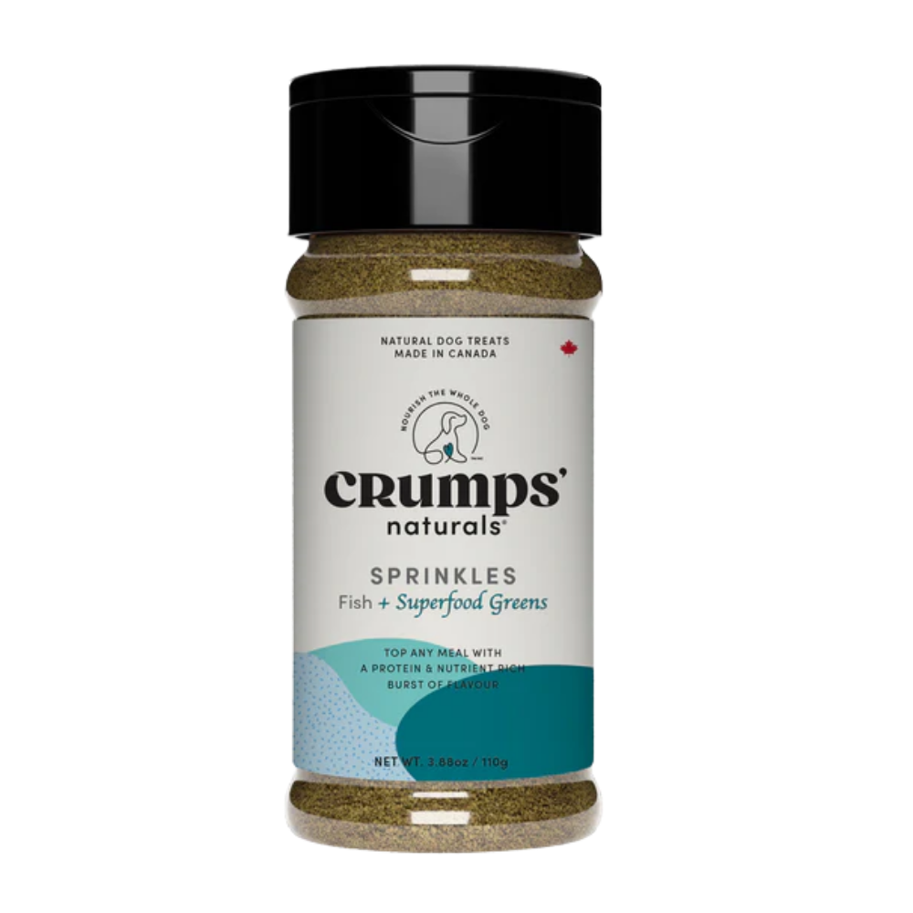 Crumps' Naturals Dog Sprinkles Fish + Superfood Greens - 3.8 oz