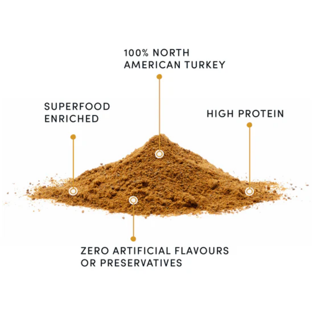 Crumps' Naturals Dog Sprinkles Turkey + Superfood Golds - 3.8 oz