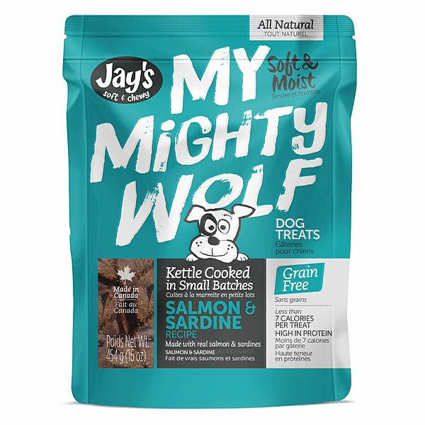 Jay's My Mighty Wolf Salmon and Sardine Dog Treats