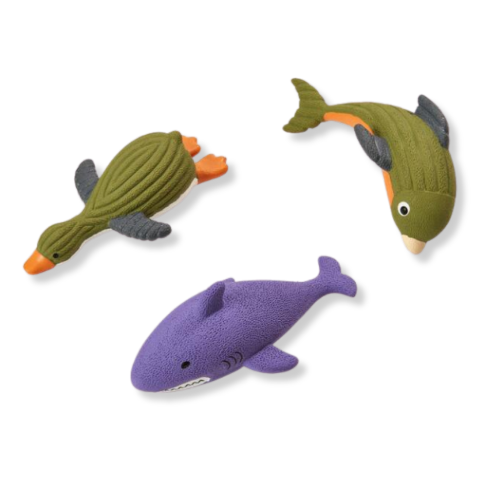 Spot Latex Sea Friends Dog Toys - Assorted Characters - 8"