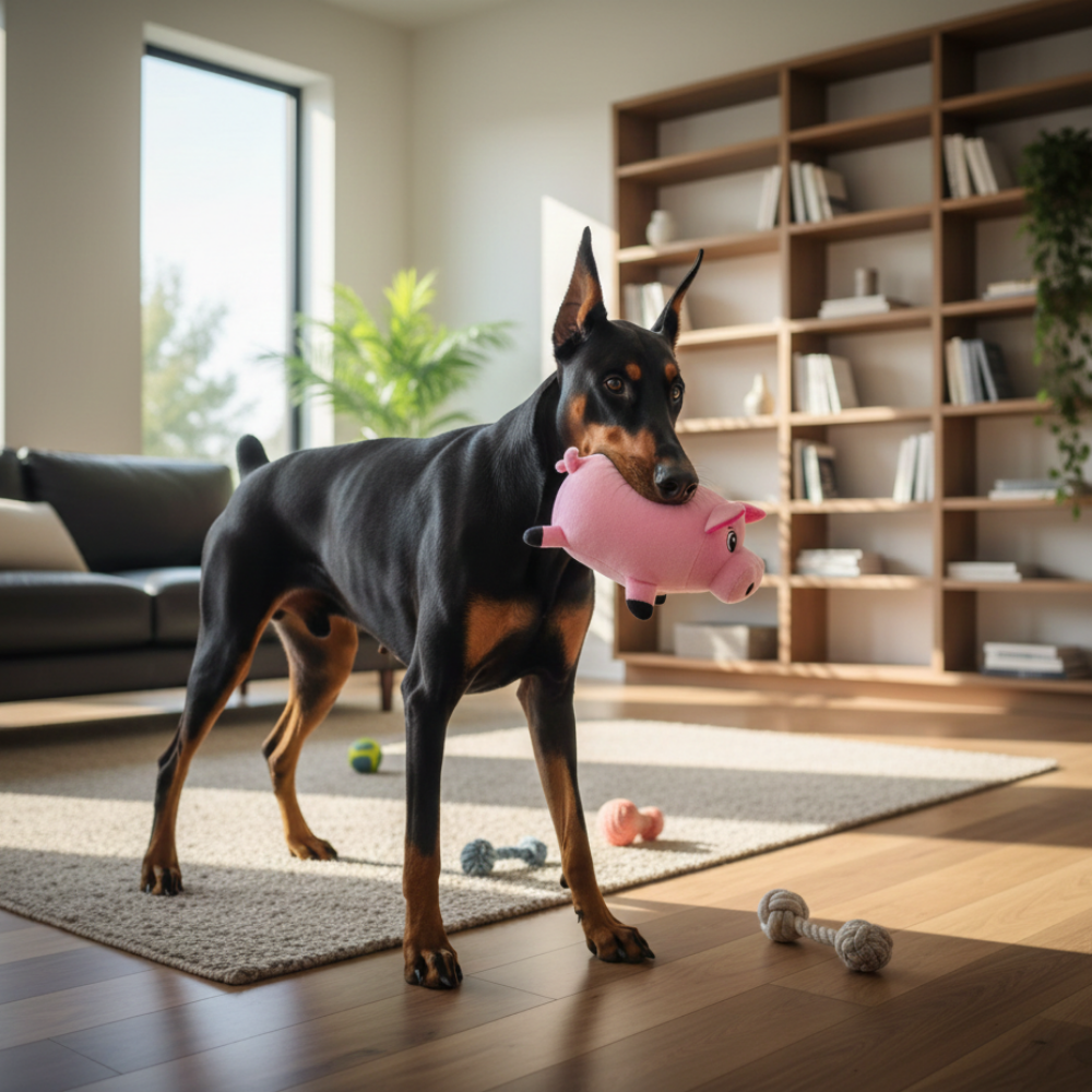 Outward Hound Fatties Pig Pink Plush Toy - Small
