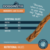 DogginStix Braided Lamb Collagen - 6"