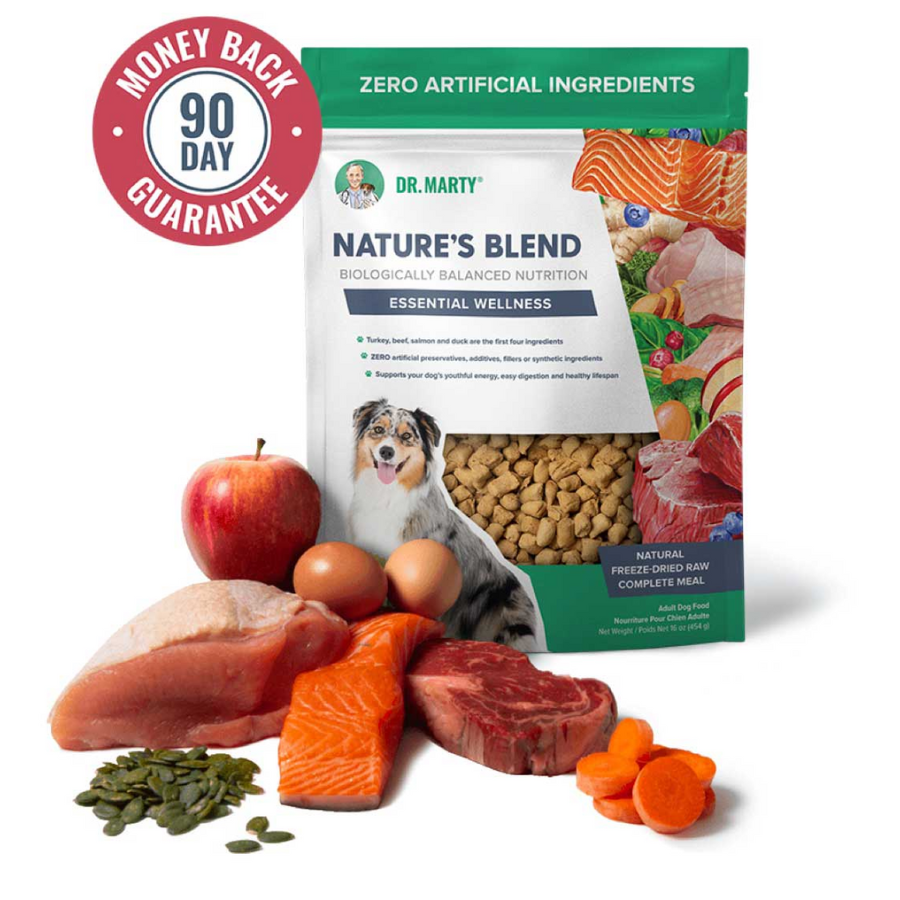 Marty Nature's Blend Freeze-Dried Dog Food in Canada