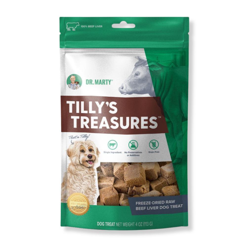 Dr. Marty Tilly's Treasure Dog Treats - 4 oz