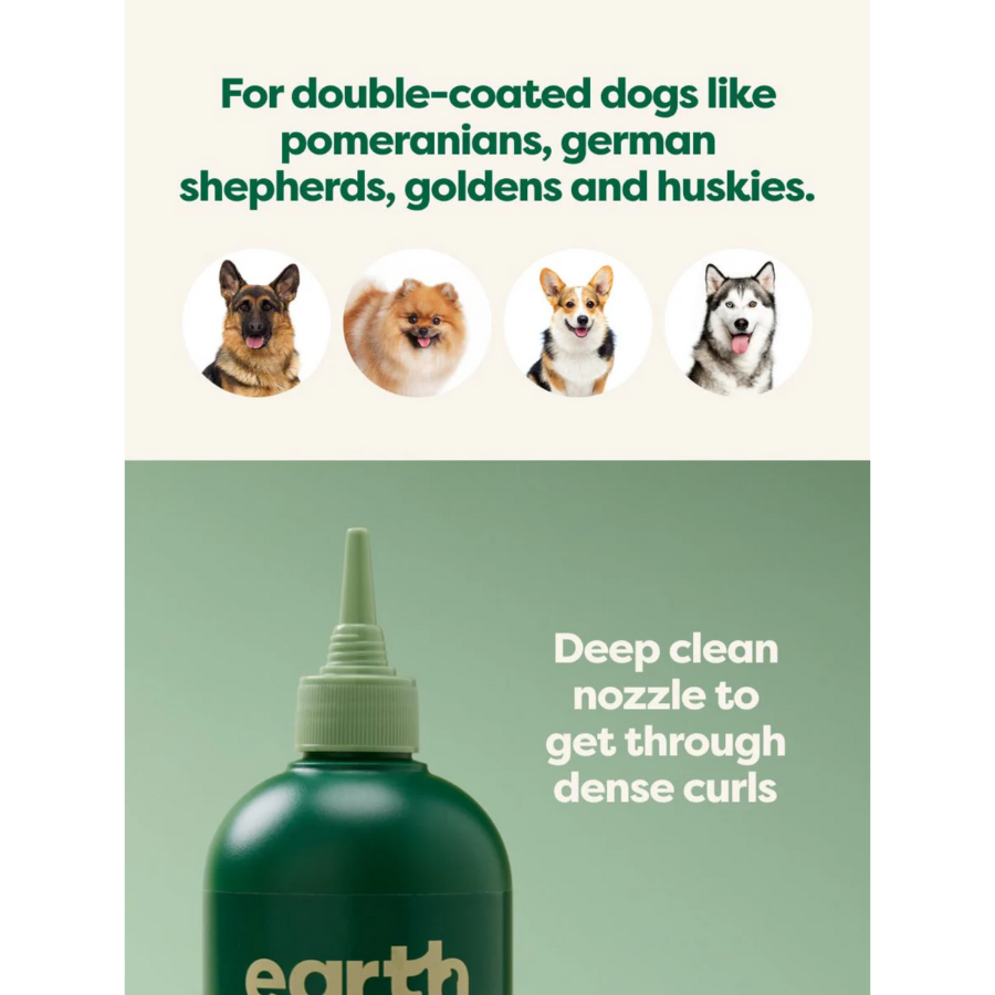 Earth Rated Shampoo Double Coat White Tea and Basil - 16 oz