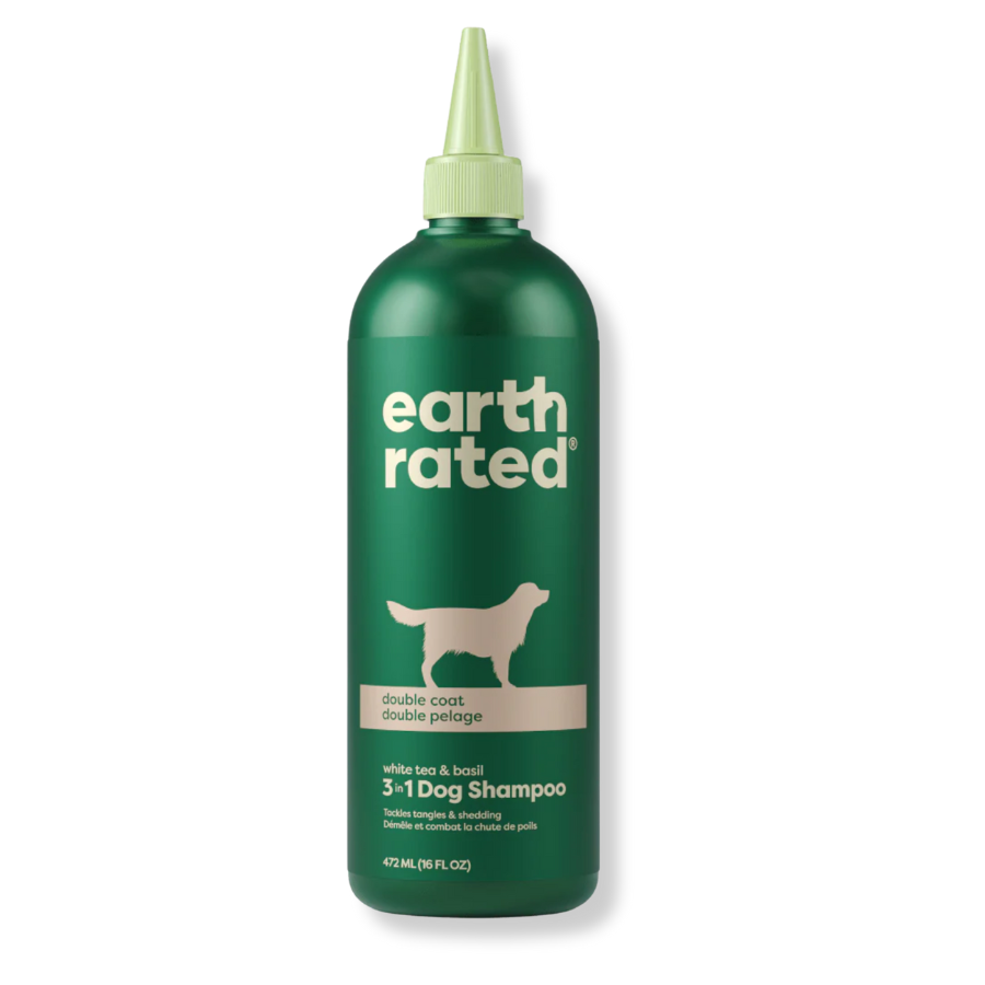 Earth Rated Shampoo Double Coat White Tea and Basil - 16 oz