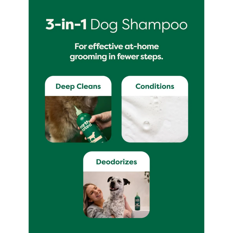 Earth Rated Shampoo Double Coat White Tea and Basil - 16 oz