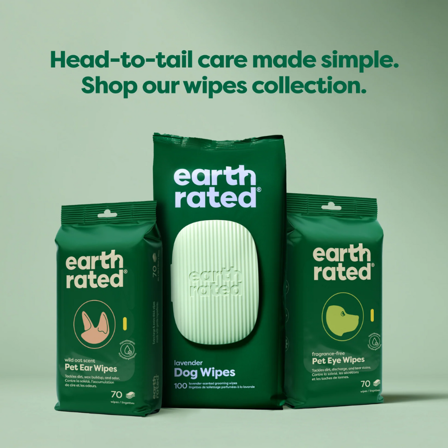 Earth Rated Pet Eye Wipes - 60 Count