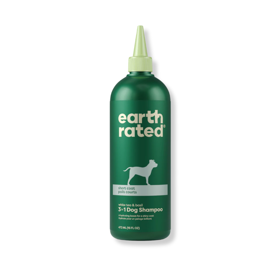 Earth Rated Shampoo Short Coat White Tea and Basil - 16 oz