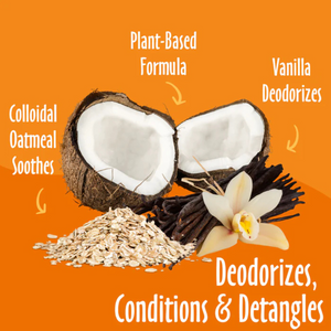 earthbath Deodorizing Spritz Vanilla and Almond - 8 oz