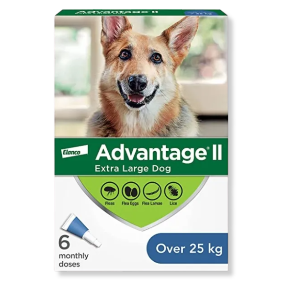 Elanco Advantage II Flea Treatment for X-Large Dog Breeds (Over 25 kg)