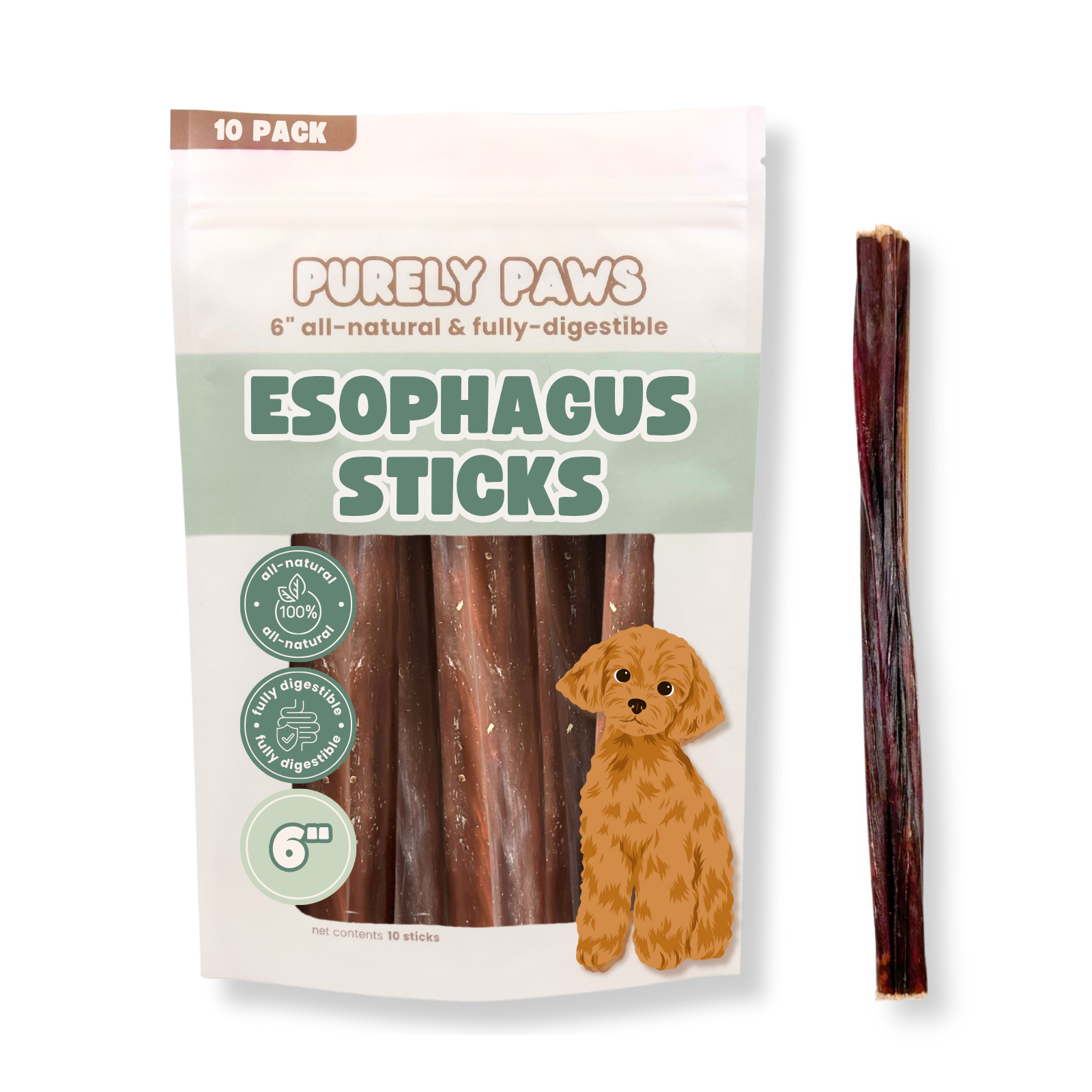Purely Paws Esophagus Sticks