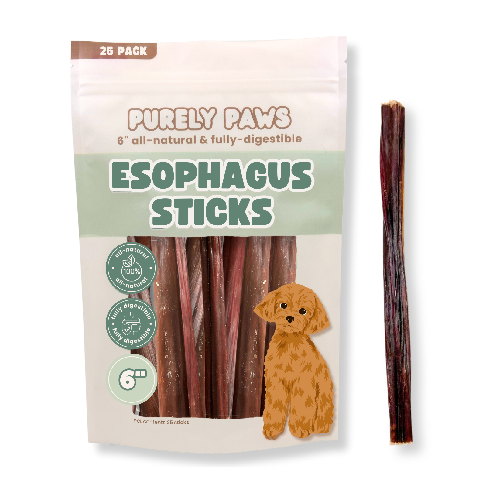 Purely Paws Esophagus Sticks