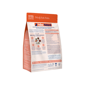 Feline Natural Lamb and King Salmon Feast Freeze-Dried Cat Food