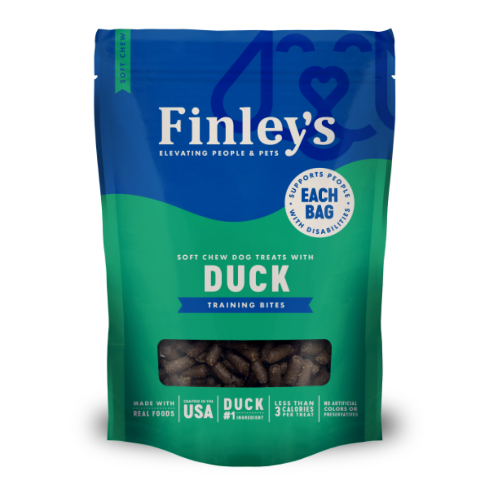 Finley's Training Bites Duck - 6 oz