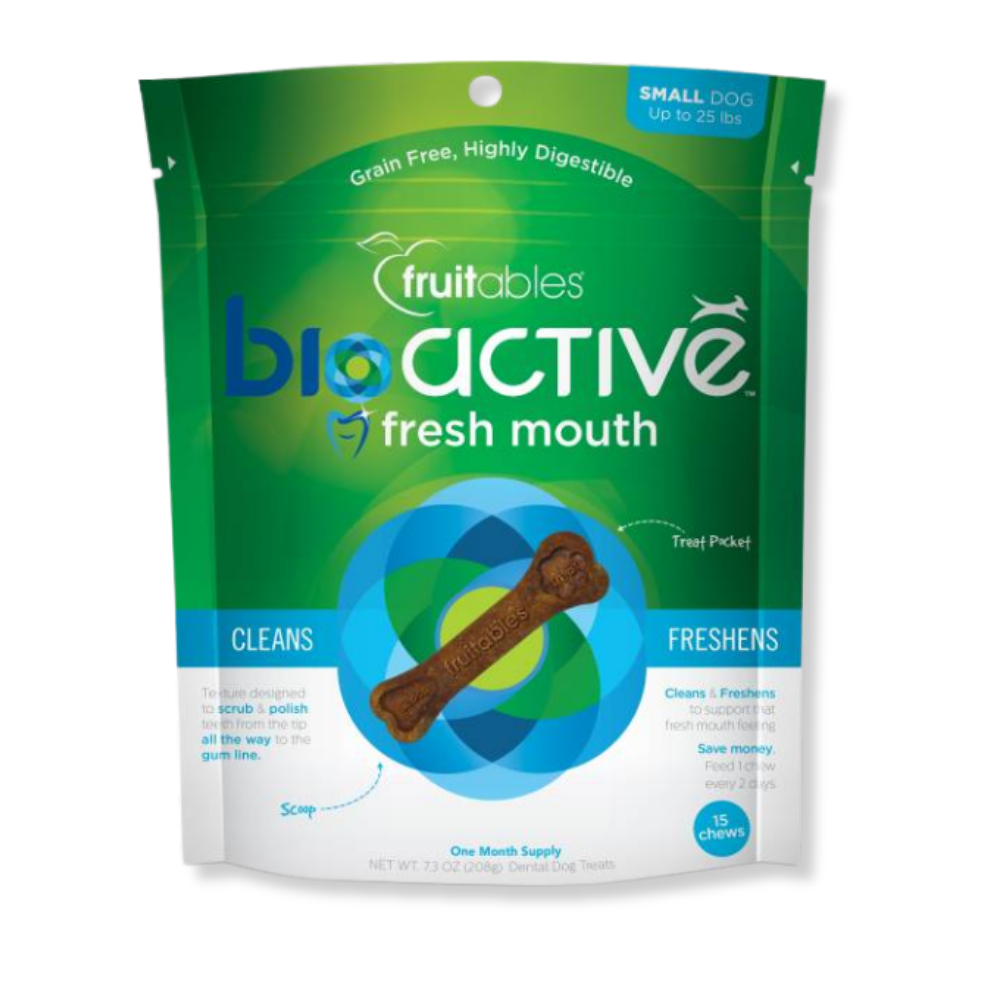 Fruitables BioActive Grain-Free Dental Chews